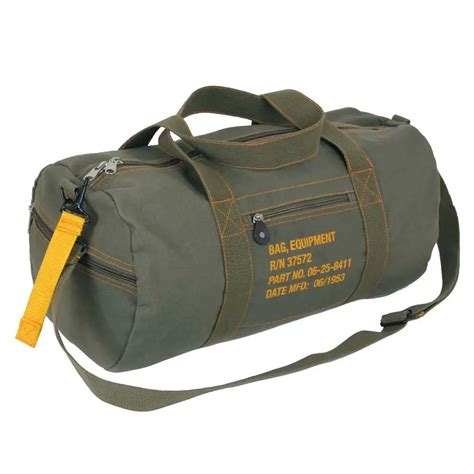 old style duffle bag